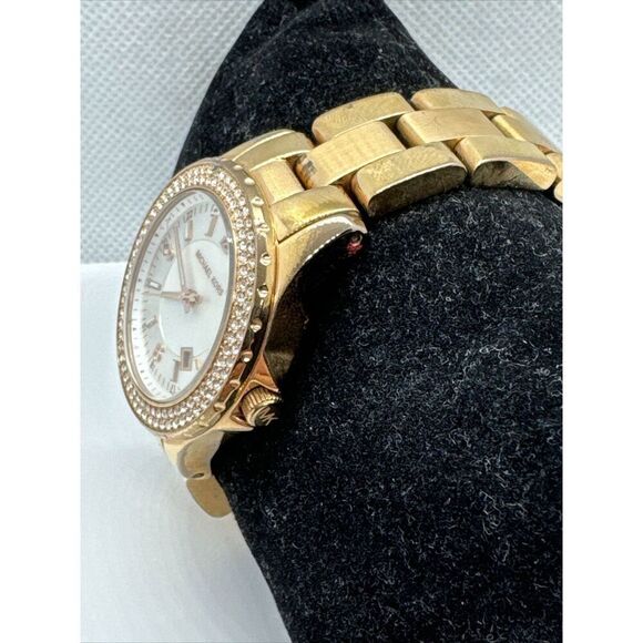 Michael Kors Glitz MK5403 Womens Stainless Steel Analog Dial Quartz Watch JNA786 - Picture 2 of 11